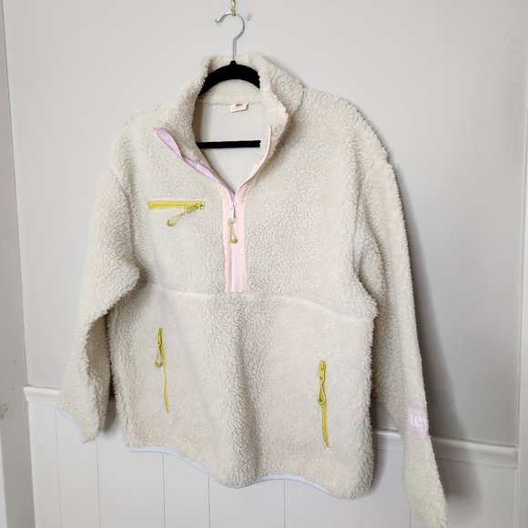 LEVIS Monty Sherpa Pullover Sweatshirt - Picture 2 of 7